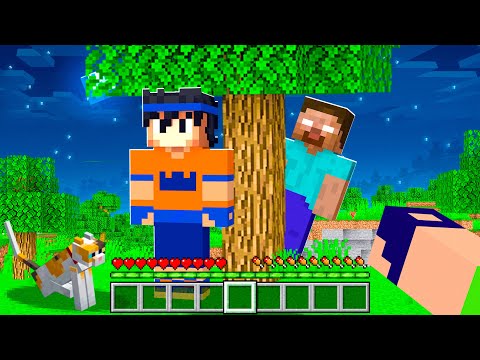 SURVIVING 24 HOURS WITH HEROBRINE IN MINECRAFT!!