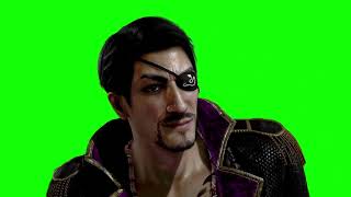 Goro Majima "maybe hit the pisser while ya got a chance" Pirate Yakuza green screen