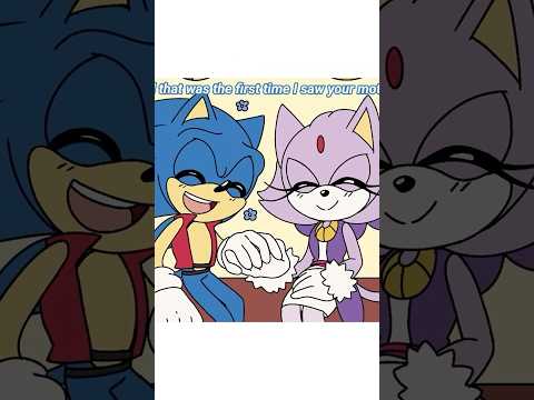 💙Sonic and Blaze’s Kids💜(SONAZE COMIC DUB) #sonaze #sonicthehedgehog #comicdub #shorts #ship