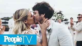 Kelsea Ballerini &amp; Morgan Evans Ended Wedding With Tequila Shots | PeopleTV