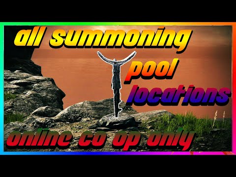 Elden Ring All Summoning Pool Locations Co Op Online Explained Spawn Summoning Signs [4k 60fps HDR]