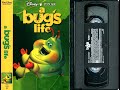 Opening To A Bug S Life US VHS 1999