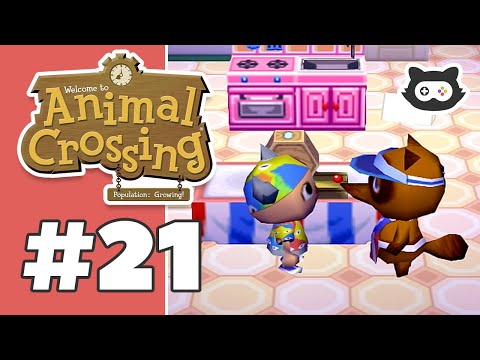Let's Play: Animal Crossing Gamecube in 2021 (Episode 21: MONTHLY RAFFLE & VISITING GRUMPY CAMPER)