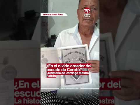 ¿En el olvido creador del escudo de Cereté?