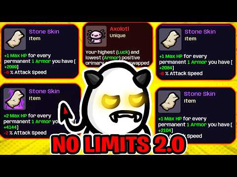 Brotato with UNLIMITED Items is Completely Broken | Brotato Abyssal Terrors Modded
