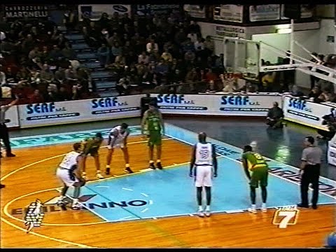 A2 2000/'01 B. Marche Fabriano Basket - Sicc Jesi 89-76