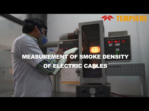 Uji Kepadatan Asap Kabel Listrik