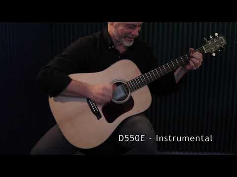 Пример звучания электроакустической гитары Walden D550E