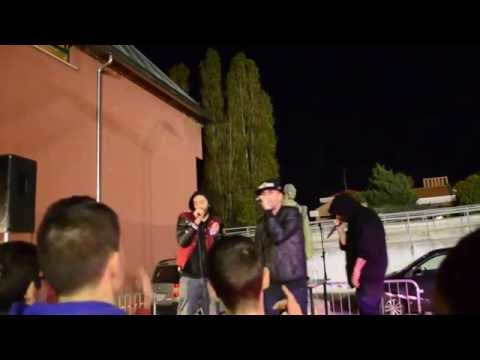 Jack The Smoker, Bat One, Asher Kuno - Non Arrivi Fino A Qui (Live @ P.B. Town, 24/10/2014)