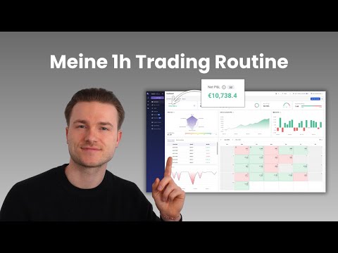 Meine Trading-Routine für 10.738 € Profit im Juni als Trader (1h am Tag)