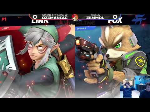 BORDERLINE SMASH #2 | Ozzmaniac (Link) Vs. Zemmol (Fox) - RR Pools