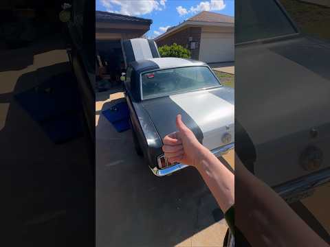 Draining Gas out The Mustang #shorts #mustang #car