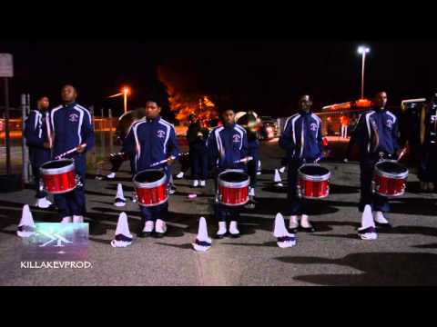 Lane College's "Bloody Rain" v.s. UAPB's "II Kold Krank" - Parking Lot Battle - 2016