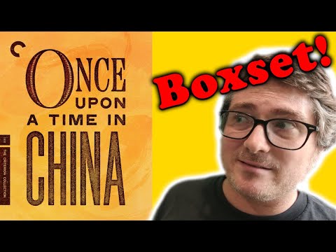 Criterion Collection ONCE UPON A TIME IN CHINA Complete Blu-ray Box || Classic Tsui Hark and Jet Li