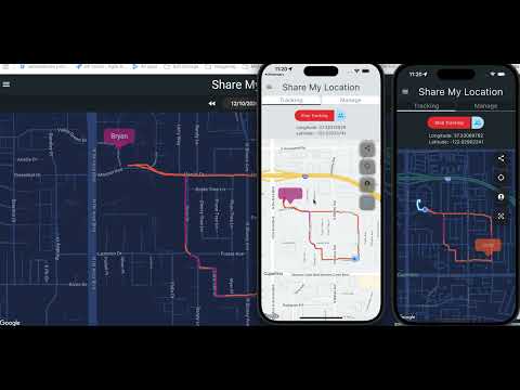Share My Location: GPS Tracker Video