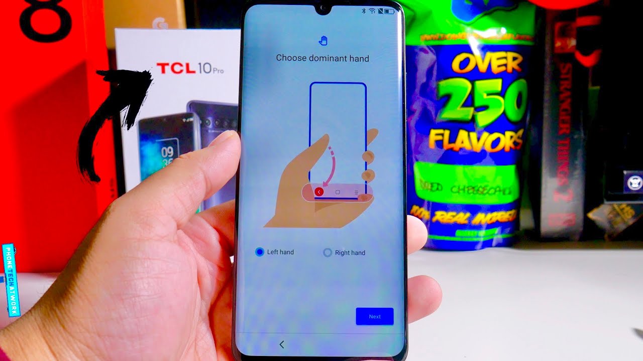 TCL 10 Pro Initial Setup And What's On The Phone?