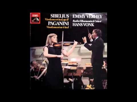 Emmy Verhey - Sibelius Violin Concerto - 2nd movement