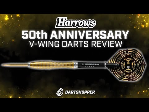 Darts Review - Harrows V-Wing - 50th Anniversary