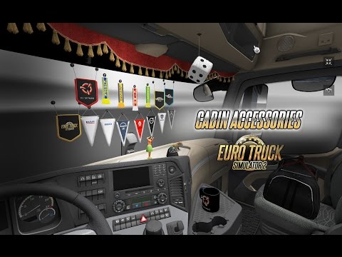 Euro Truck Simulator 2 - Cabin Accessories