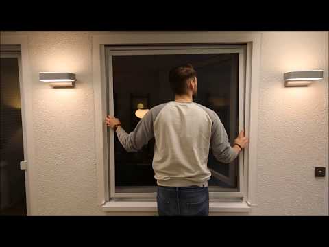 SCHELLENBERG Installation Teleskop Fenster Insektenschuzt