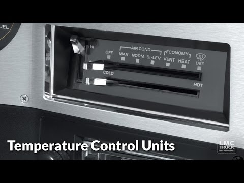 Temperature Control Units for 1973-1987 Chevy & GMC Trucks - LMC Truck