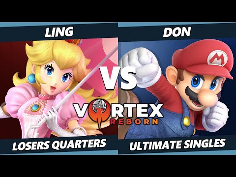 Vortex Legends 4 Losers Quarters - Ling (Peach) Vs. Don (Mario) SSBU Ultimate Tournament