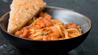 Paprika Shrimp Pasta by Tasty