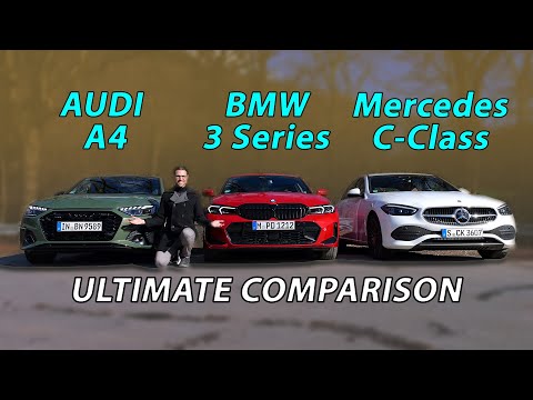 Mercedes C-Class vs BMW 3 Series vs Audi A4 - which is better?