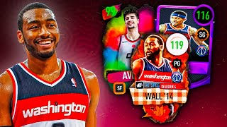 The Washington Wizards Team Builder In NBA Live Mobile!