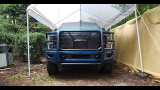 Ford f-250 SuperDuty Grille Guard Install by Barricade Offroad