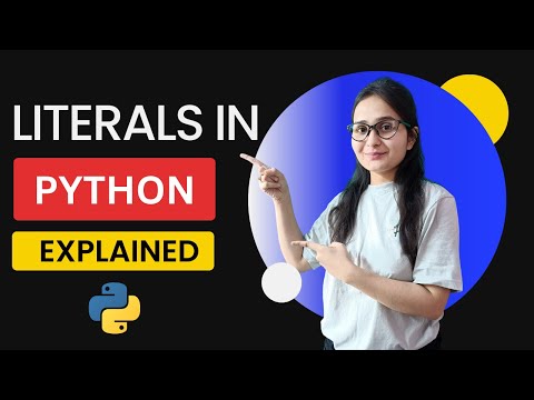 What Are Literals Literals In Python Explained Python Tutorials For Beginners