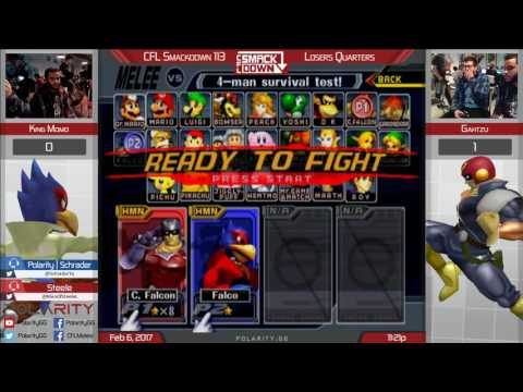 CFL Smackdown 113 Melee - King MOmo (Falco) vs Gahtzu (Falcon) - Losers Quarters