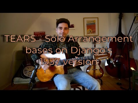 Django Reinhardt's "Tears" | Gypsy Jazz Guitar Solo Arrangement