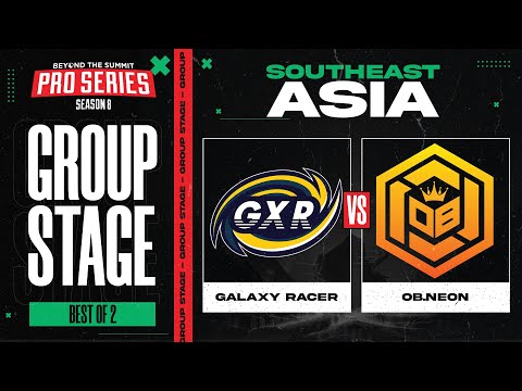 Galaxy Racer vs OB.Neon Game 2 - BTS Pro Series 8 SEA: Group Stage w/ Ares & Danog