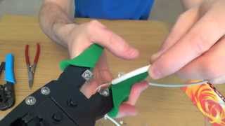 RJ45 Crimp Tool Review, the difference between a cheap £2 and expensive £25 Tool