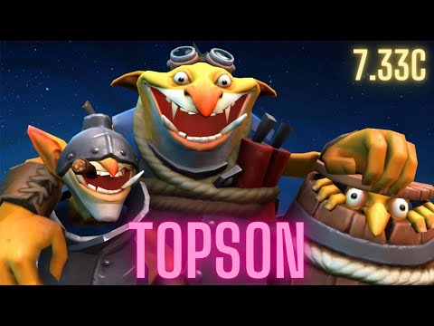 TOPSON - Techie Destroyed Mid (NEW 2023) Dota 2,Patch 7.33c