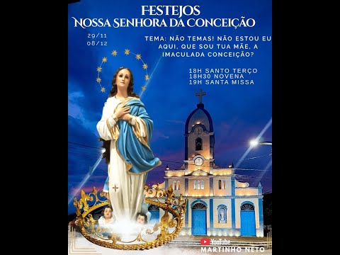 NOVENA EM HONRA  A NOSSA SENHORA DA CONCEIÇÃO - ARACOIABA/CE