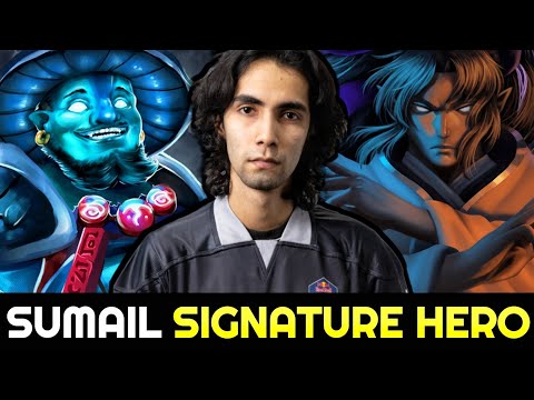 when you let SUMAIL pick his Signature Hero — Storm Spirit & Invoker 7.28 Dota 2