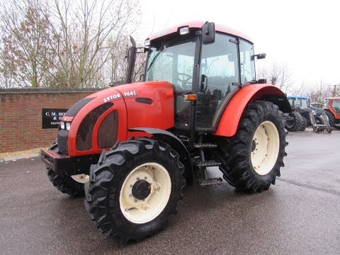 ZETOR 9641 TRACTOR WALK ROUND VIDEO TOUR