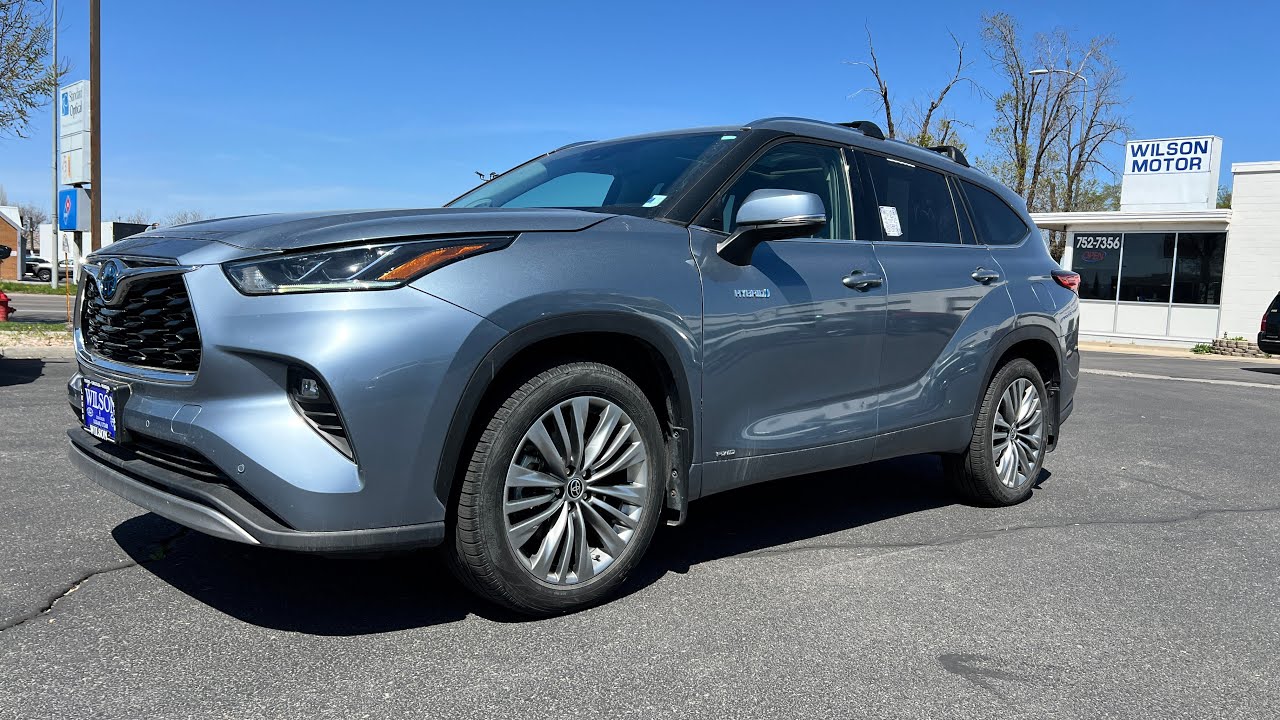 2021 Toyota Highlander Platinum Hybrid Walk Around