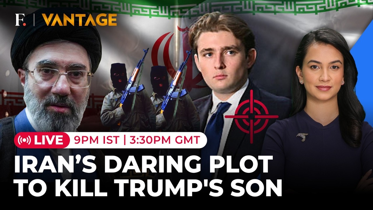 US Iran War LIVE: Tehran Puts $10-Million Bounty on Barron Trump | Vantage on Firstpost