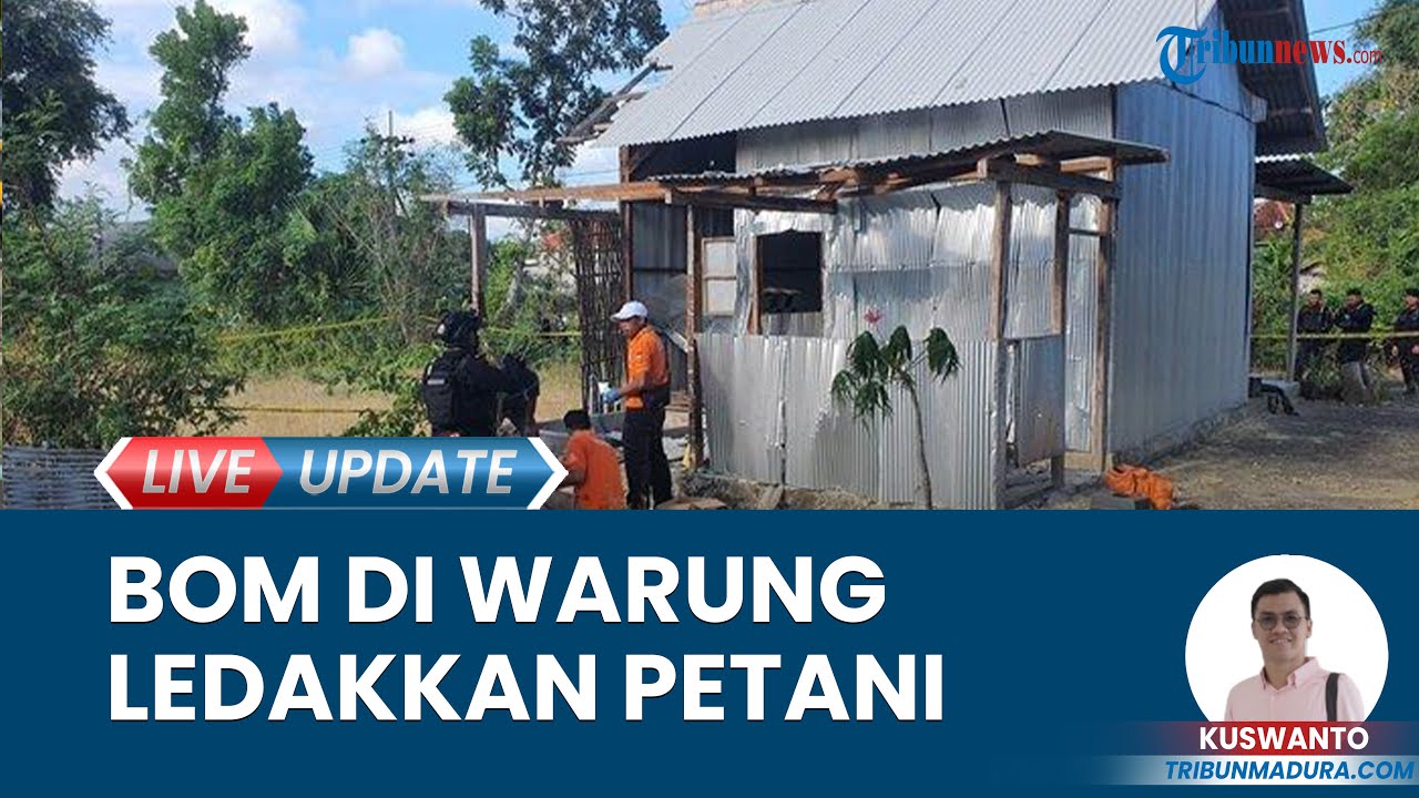 Bom Meledak di Madura, Petani Alami Luka Bakar dari Kepala hingga Kaki, 4 Bom Masih Aktif