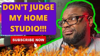 MY EMBARRASSING HOME STUDIO TOUR!!! NOT WHAT YOU EXPECTED