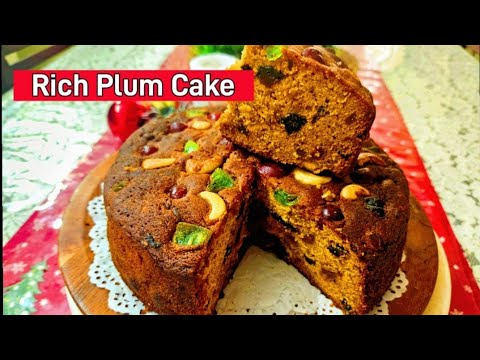 A  Delicious Rich Plum Cake Recipe/ Ep.526