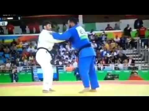 When hate overcomes the sports,Egyptian refuses to shake hands with Israeli at Olympics.