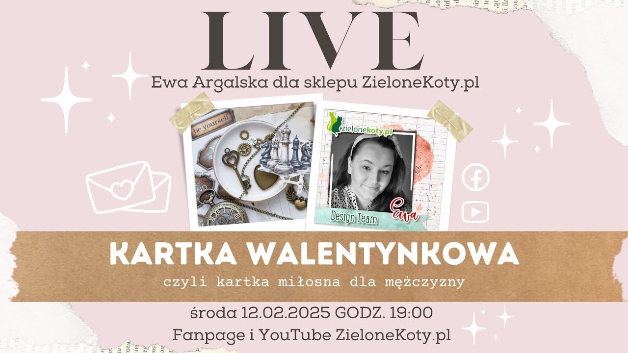 Miłosna kartka z transmisji LIVE | Ewa