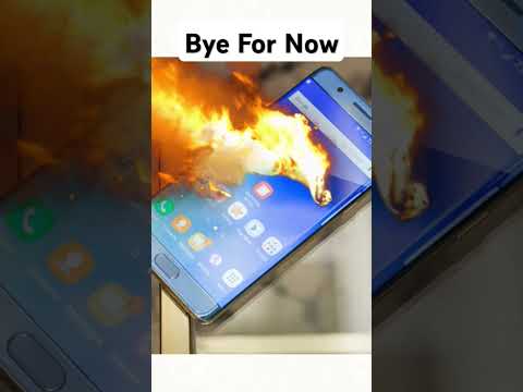 Samsung note 7 and battery conversation