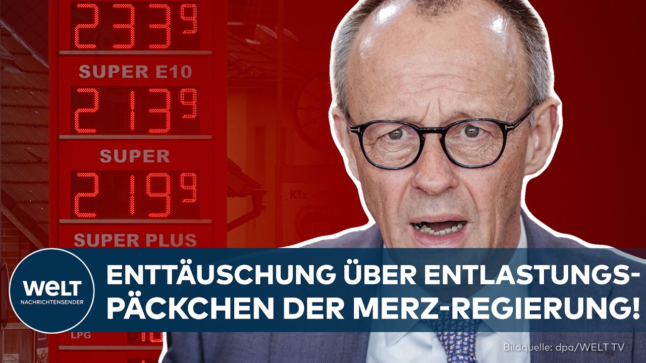 SPRITPREISE: Enttäuschung über Merz’ Entlastungspäckchen! Umsetzung wird noch Wochen dauern!