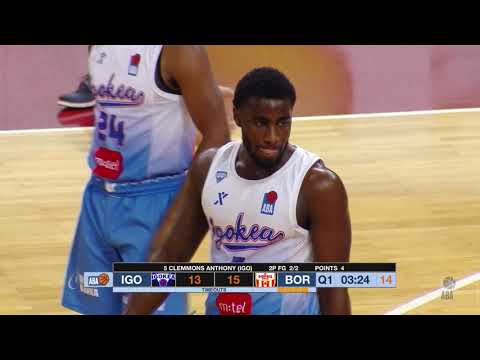 ABA Liga 2020/21, Round 9 match: Igokea - Borac (5.12.2020)