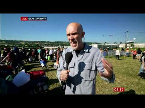 BBC Breakfast: Nanny Pat in her 80s and shinny happy people going to Glastonbury